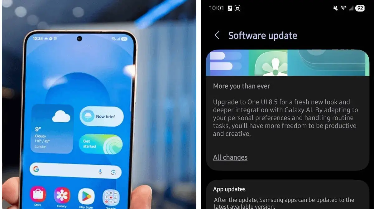 Samsung One UI 8.5 Update