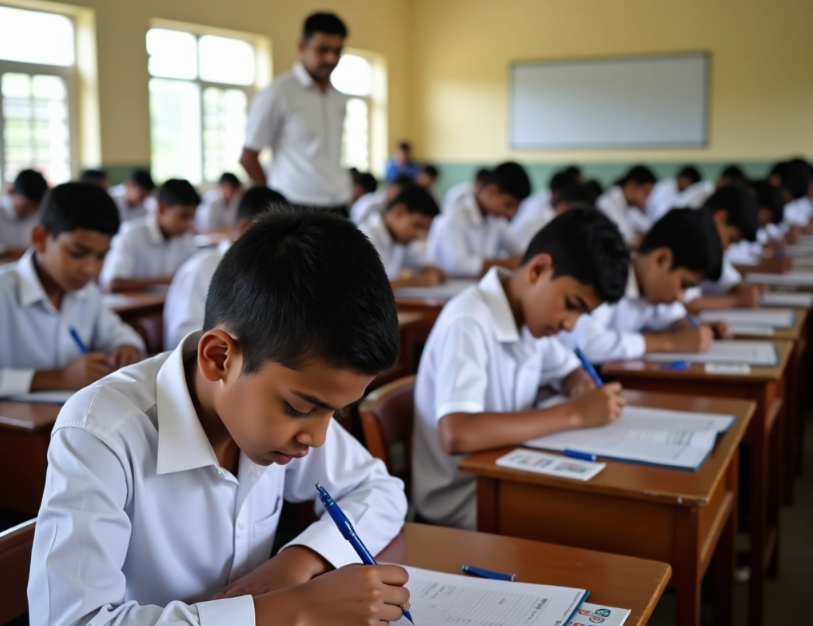 100 Students Take HSC Exam With 2025 Year Questions